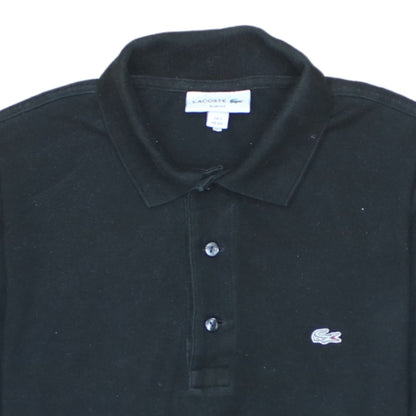 Lacoste Men's Black Slim Fit Polo Shirt Size XS Cotton Blend
