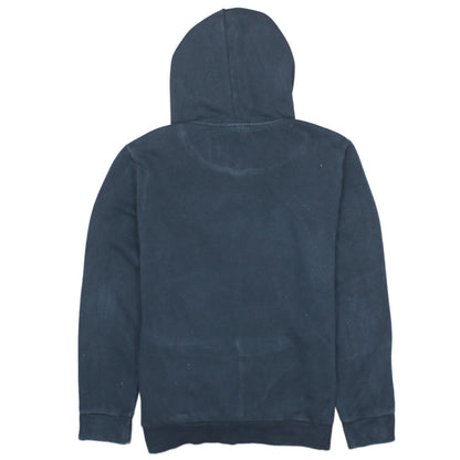 Adidas Womens Black Pullover Hoodie Size M 12-14 Hooded Sweatshirt