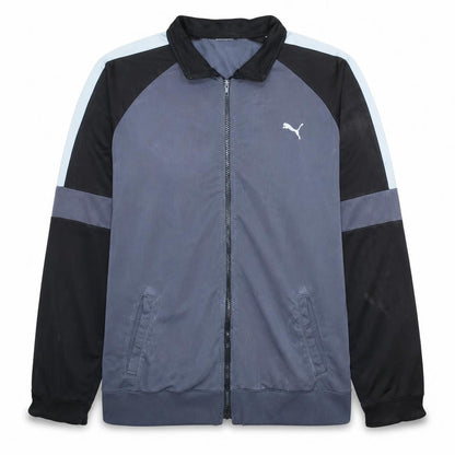 Puma Men's Blue Full Zip Sweatshirt 2XL Sports Style