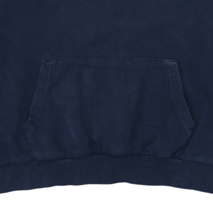 Fila Men's Blue Pullover Hoodie Size M Regular Fit Logo Sweatshirt