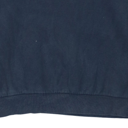 Helly Hansen Men's Blue Pullover Hoodie Small Logo Outdoor Sweatshirt
