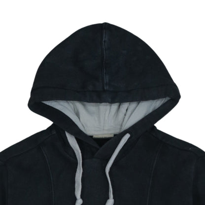 Napapijri Men's Black Pullover Hoodie M Logo Outdoor Fleece