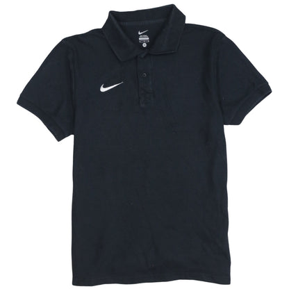 Nike Men's Black Cotton Polo Shirt M Short Sleeve Sports Top