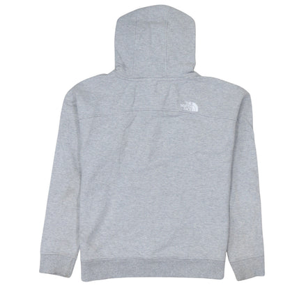 The North Face Womens Grey Pullover Hoodie Size M Cotton Blend