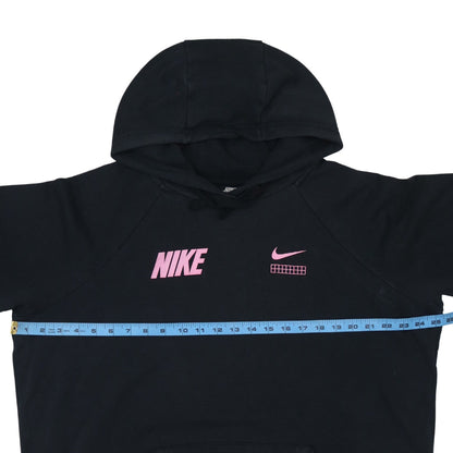 Nike Men's Black XL Pullover Hoodie Fleece Sports Logo Sweatshirt