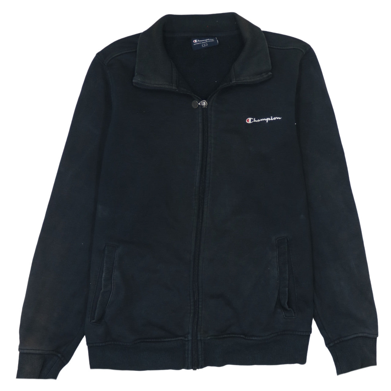 Champion Men's Black Full Zip Sweatshirt Size S Regular Fit