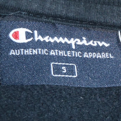 Champion Men's Black Full Zip Sweatshirt Size S Regular Fit