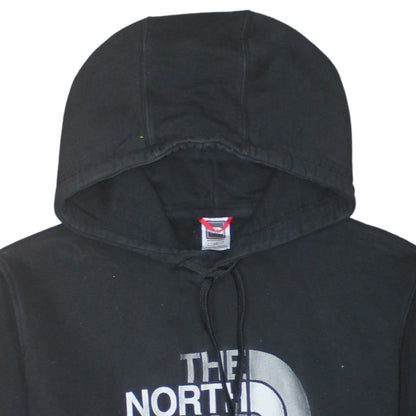 The North Face Men's Black Pullover Hoodie L Logo Outdoor Fleece