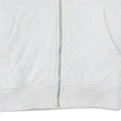 Ellesse Unisex White Full Zip Hoodie Size 12 Regular Fit