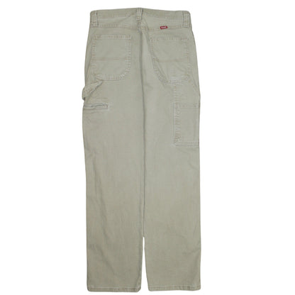 Wrangler Men's Beige Straight Leg Jeans 30x32 Cotton Blend