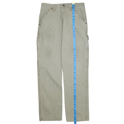 Wrangler Men's Beige Straight Leg Jeans 30x32 Cotton Blend