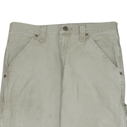 Wrangler Men's Beige Straight Leg Jeans 30x32 Cotton Blend