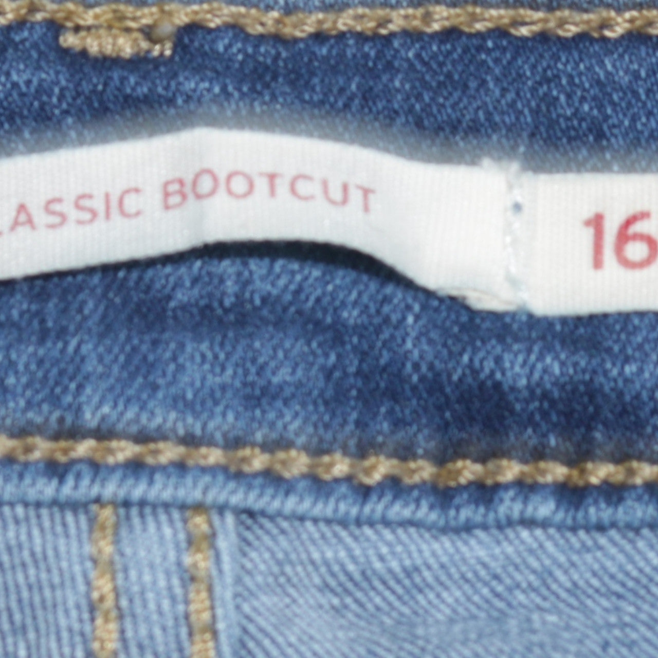 Levi's Women's Blue Classic Bootcut Jeans Size 16