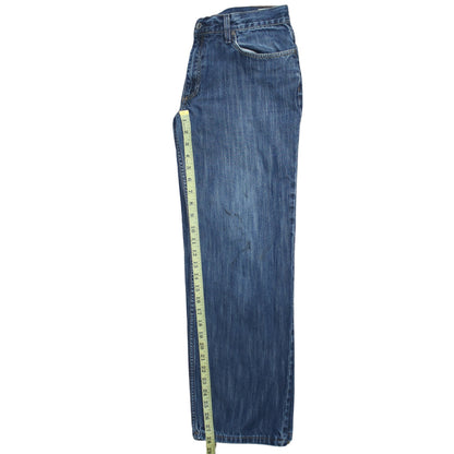 Lee Cooper Men's Blue Straight Leg Denim Jeans W32 L34