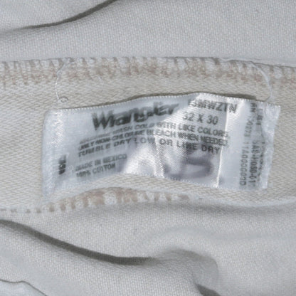 Wrangler Men Light Blue Straight Denim Jeans 32x30 Regular Fit