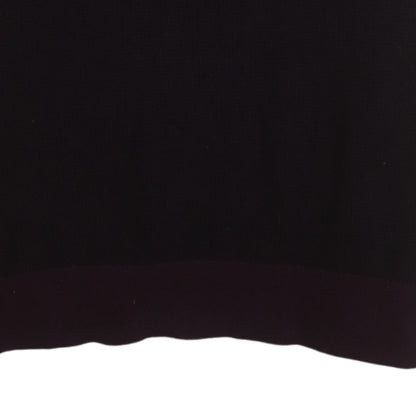 Fred Perry Men's Purple Cotton Knit Polo Shirt XL Classic Fit