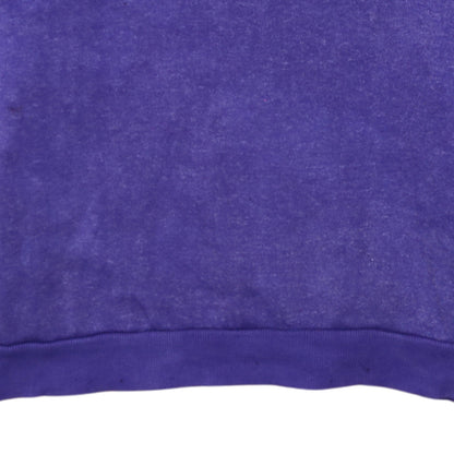 Puma Women's Purple Logo Crew Neck Sweatshirt Size S