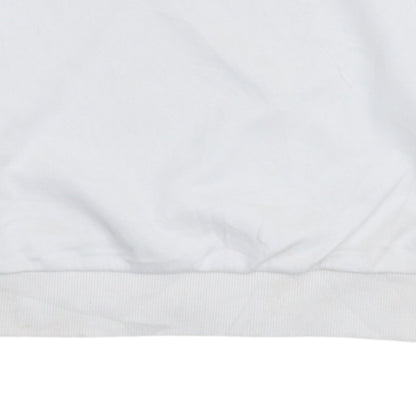 The North Face Womens White XS Pullover Sweatshirt with Logo Print