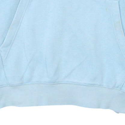 Nike Women Light Blue Pullover Hoodie Size M Cotton Blend