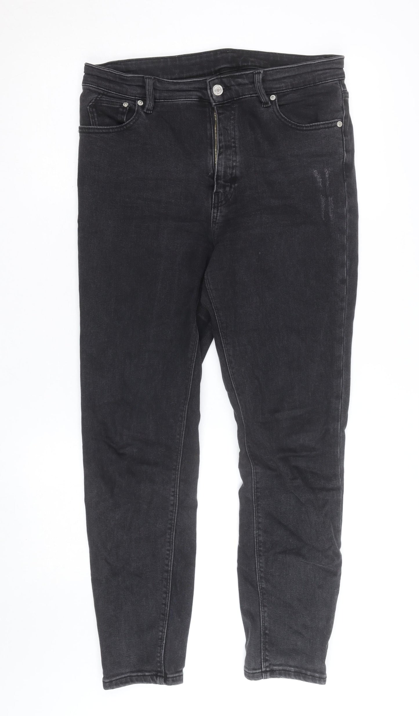 Marks and Spencer Women Black Skinny Stretch Jeans Size 14