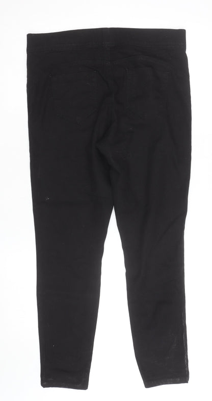 Denim Co. Women's Black Size 14 Slim Fit Jegging Jeans