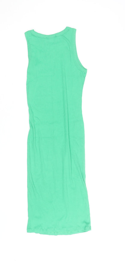 Primark Women's Green Size 10 Sleeveless Tank Dress