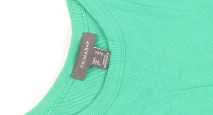 Primark Women's Green Size 10 Sleeveless Tank Dress