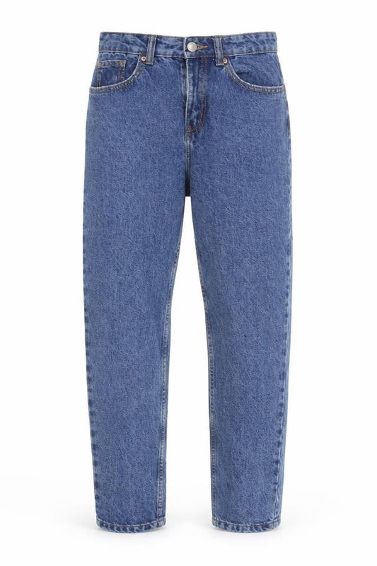 Marks and Spencer Men's Blue 36 Regular Fit Straight Denim Jeans