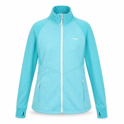 Wedze Womens Blue Size 10 Ski Jacket Full Zip Fleece Activewear