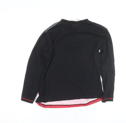Manchester United Boys Red Long Sleeve Football T-Shirt 9-10 Years
