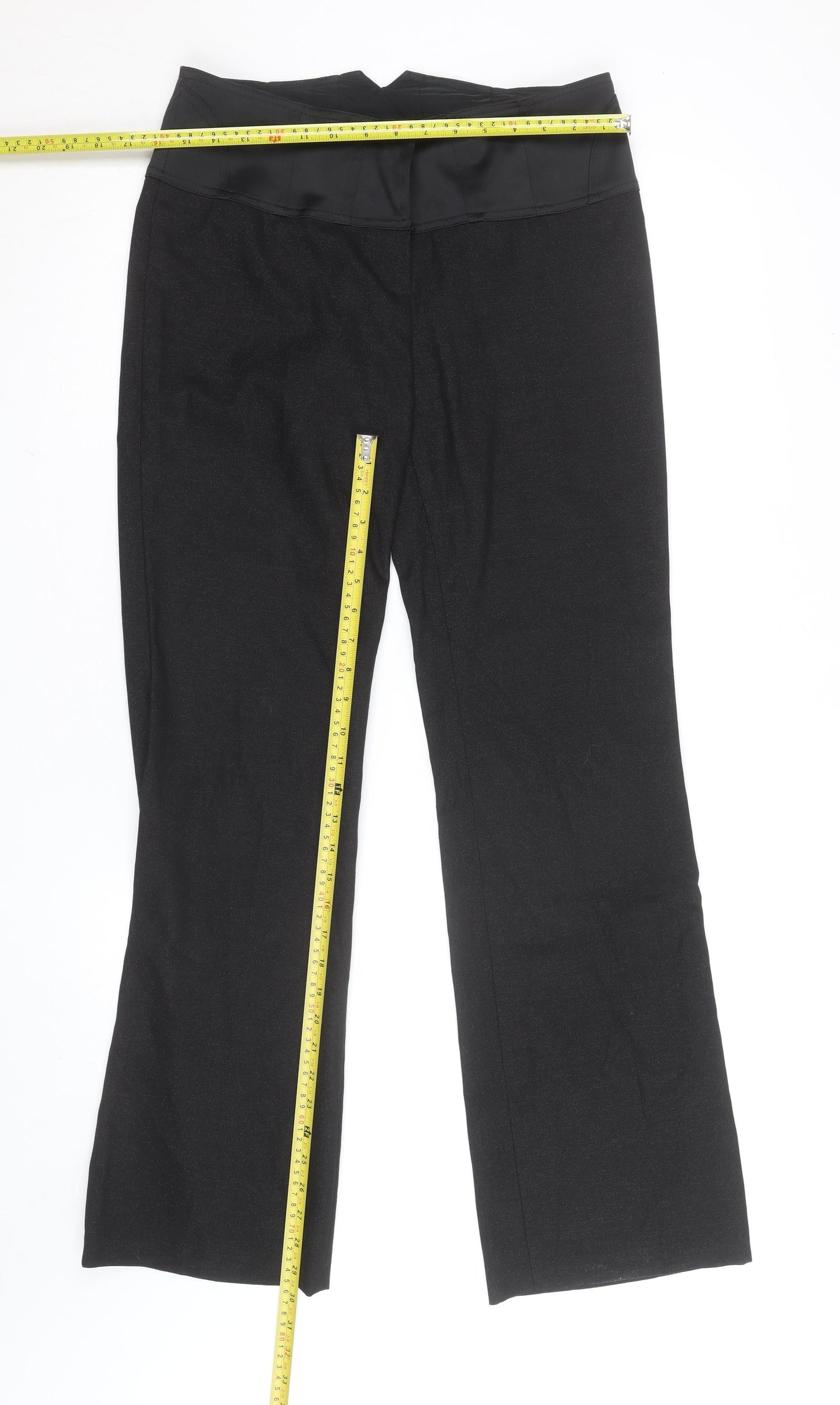 River Island Women's Black Size 10 Dress Pants Trousers