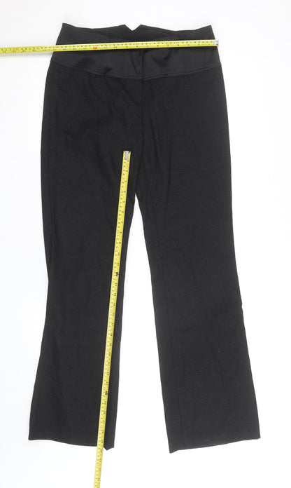 River Island Women's Black Size 10 Dress Pants Trousers