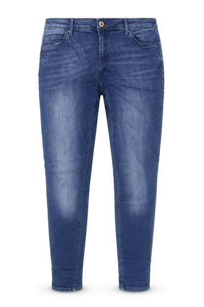 Only Women's Blue Regular Fit Skinny Jeans Size 14