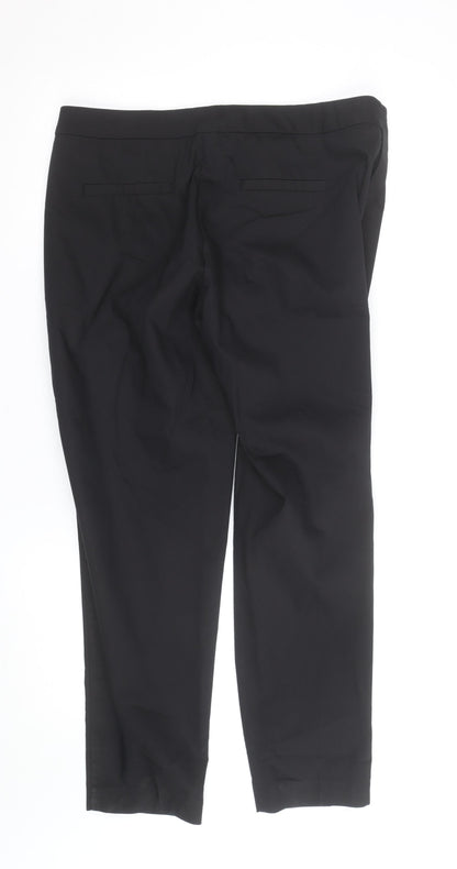 River Island Women’s Black Slim Fit Trousers Size 14
