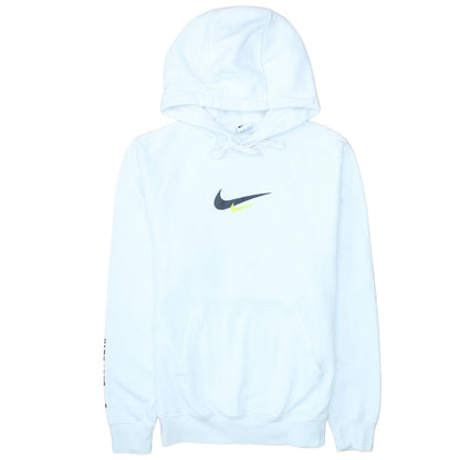 Nike Men's White XS Pullover Hoodie with Logo
