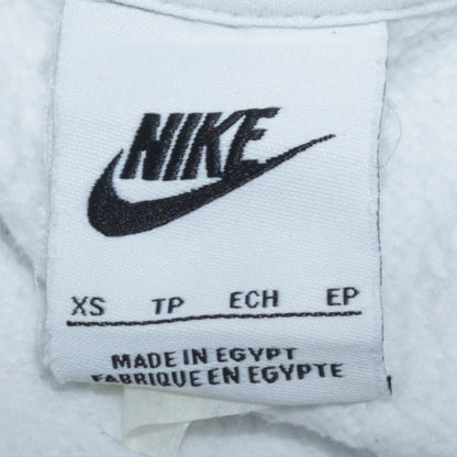 Nike Men's White XS Pullover Hoodie with Logo