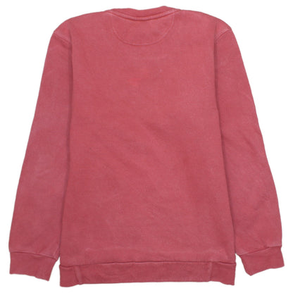 Adidas Boys Red Crew Neck Logo Sweatshirt Size 14 Years Classic Style