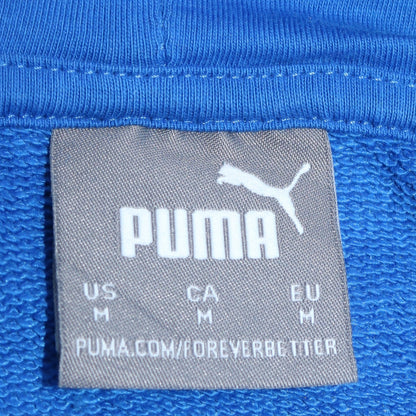 Puma Men's Blue Marseille Pullover Hoodie Size M Sportswear