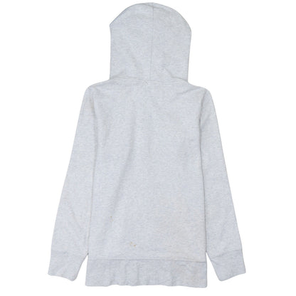 GAP Women Grey Full Zip Hoodie Medium Hooded Sweatshirt Casual