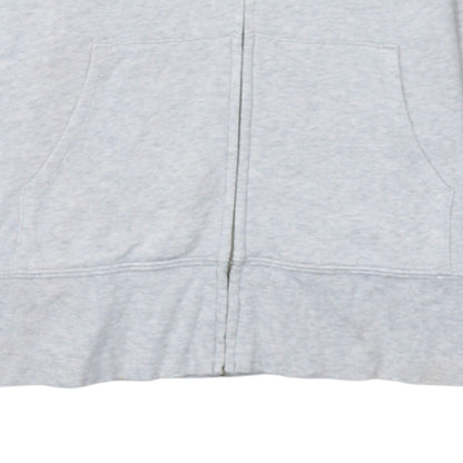 GAP Women Grey Full Zip Hoodie Medium Hooded Sweatshirt Casual