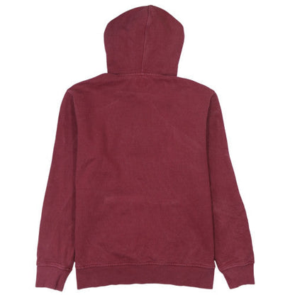 Levi's Men's Red Pullover Hoodie Medium Graphic Logo Fleece
