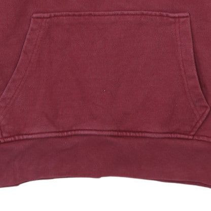 Levi's Men's Red Pullover Hoodie Medium Graphic Logo Fleece