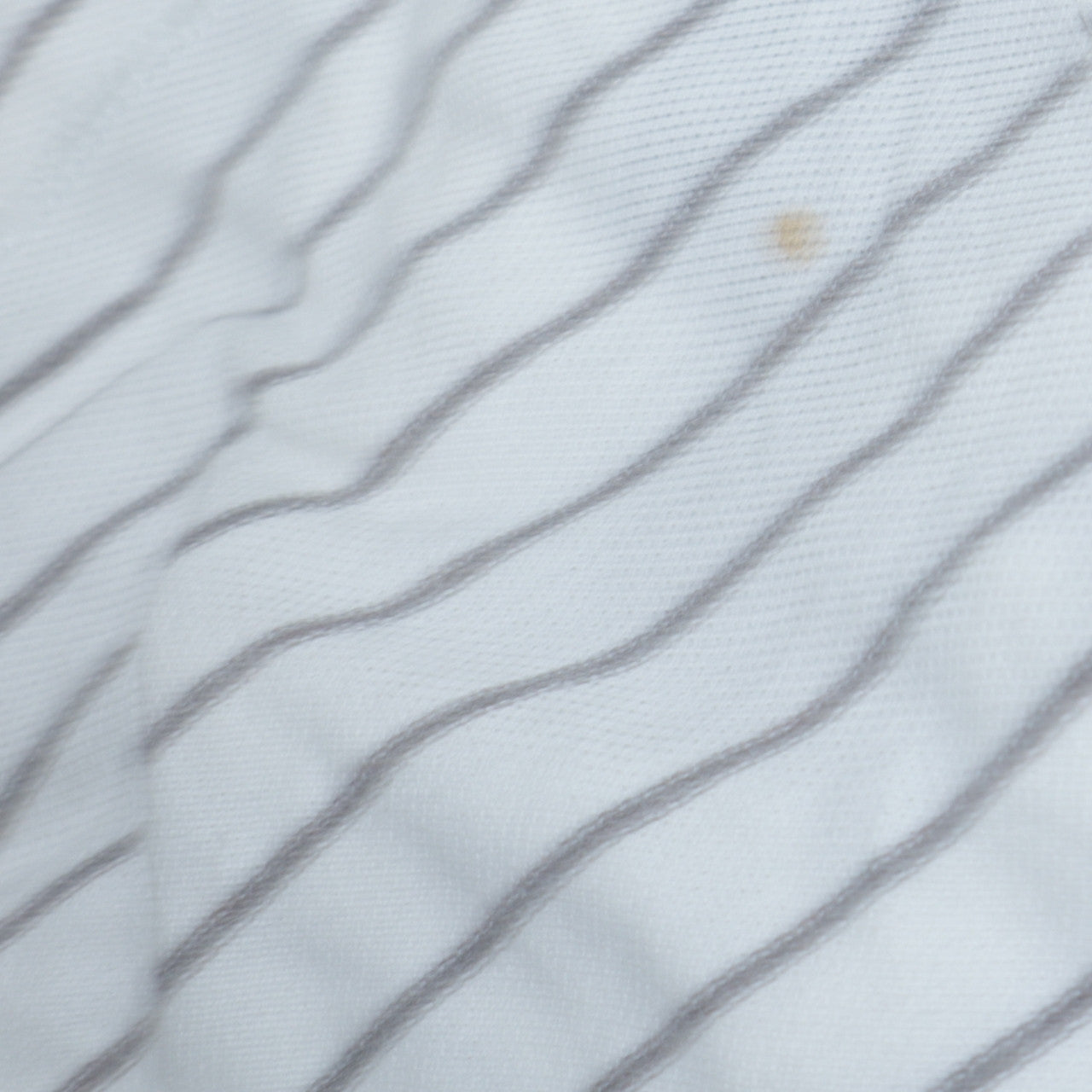 Fred Perry Men's White Striped Cotton Polo Shirt XL