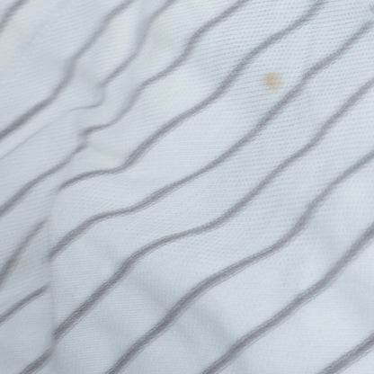 Fred Perry Men's White Striped Cotton Polo Shirt XL