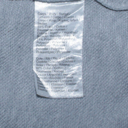 Lacoste Boys Grey Crew Neck Sweatshirt Size 14 Regular Fit Cotton Blend