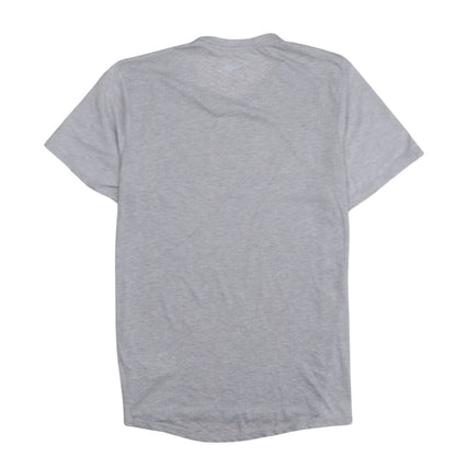 Nike Men's Grey Dri-FIT Running T-Shirt Size M