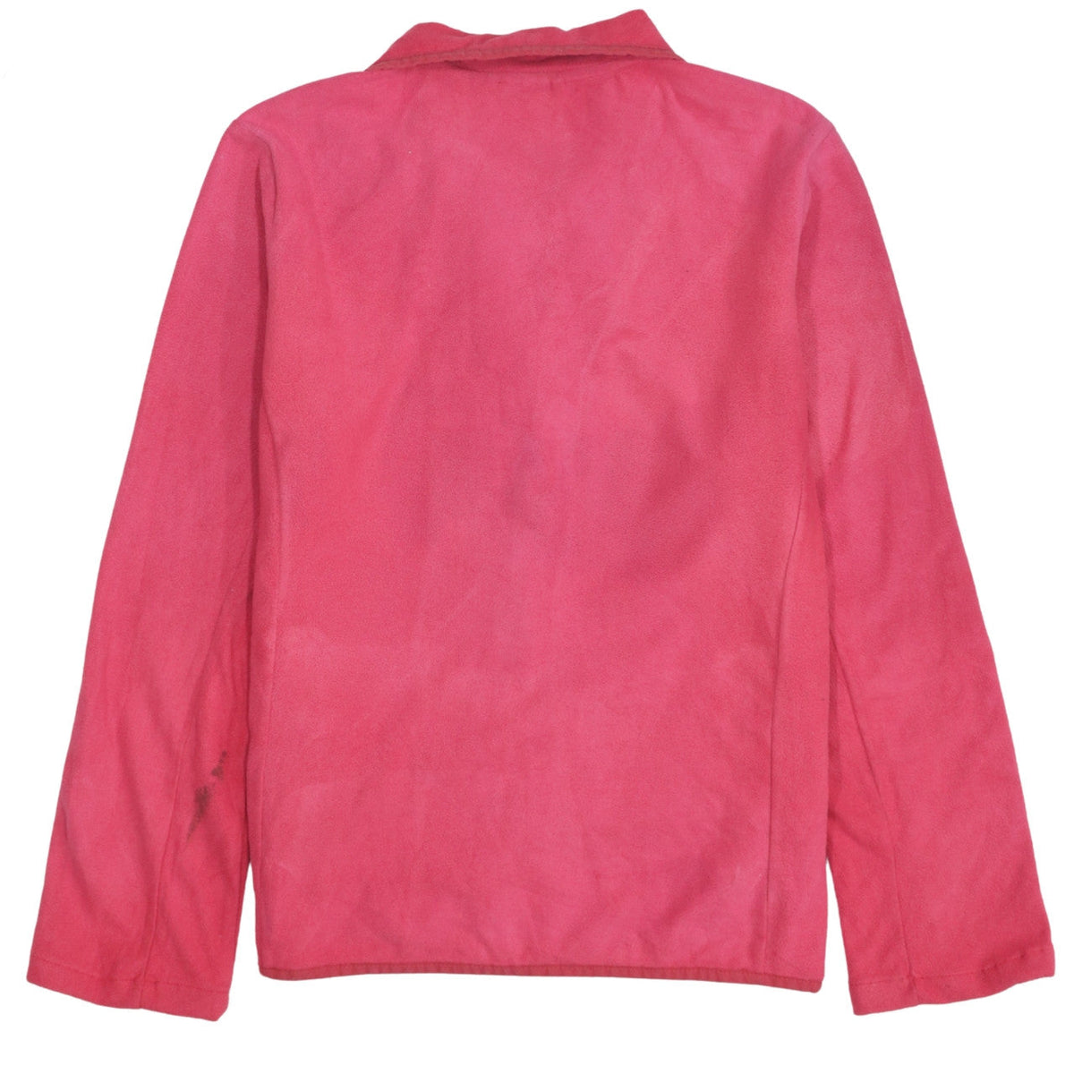 Adidas Womens Pink Fleece Full Zip Jacket Size M