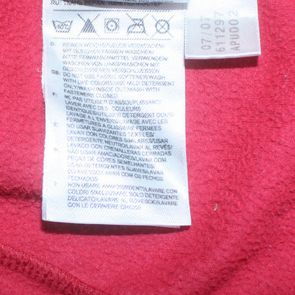 Adidas Womens Pink Fleece Full Zip Jacket Size M