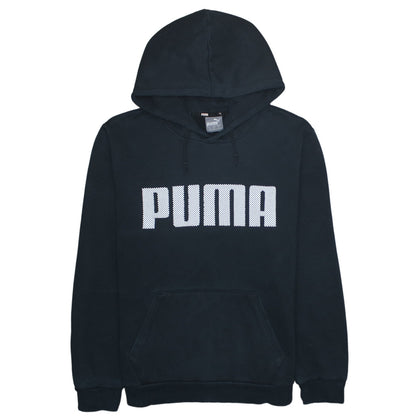 Puma Men's Black Pullover Hoodie Small Fleece Sportswear