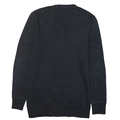 Levi's Men's Black Logo Crew Neck Pullover Sweatshirt Size M